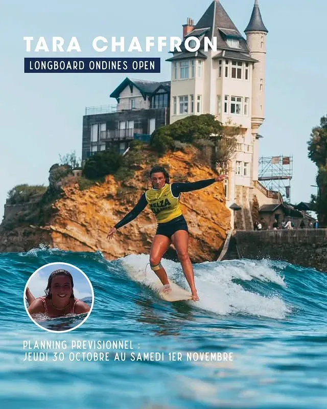 Surfeur Santocha en compétition FFSurf