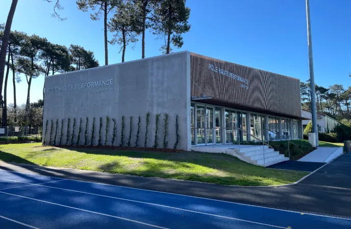 Bâtiment du Pôle Haute Performance de Capbreton