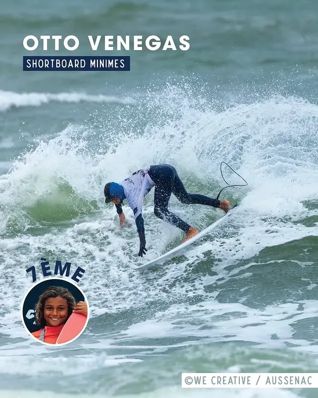 Compétiteur du Santocha lors d'une épreuve FFSurf