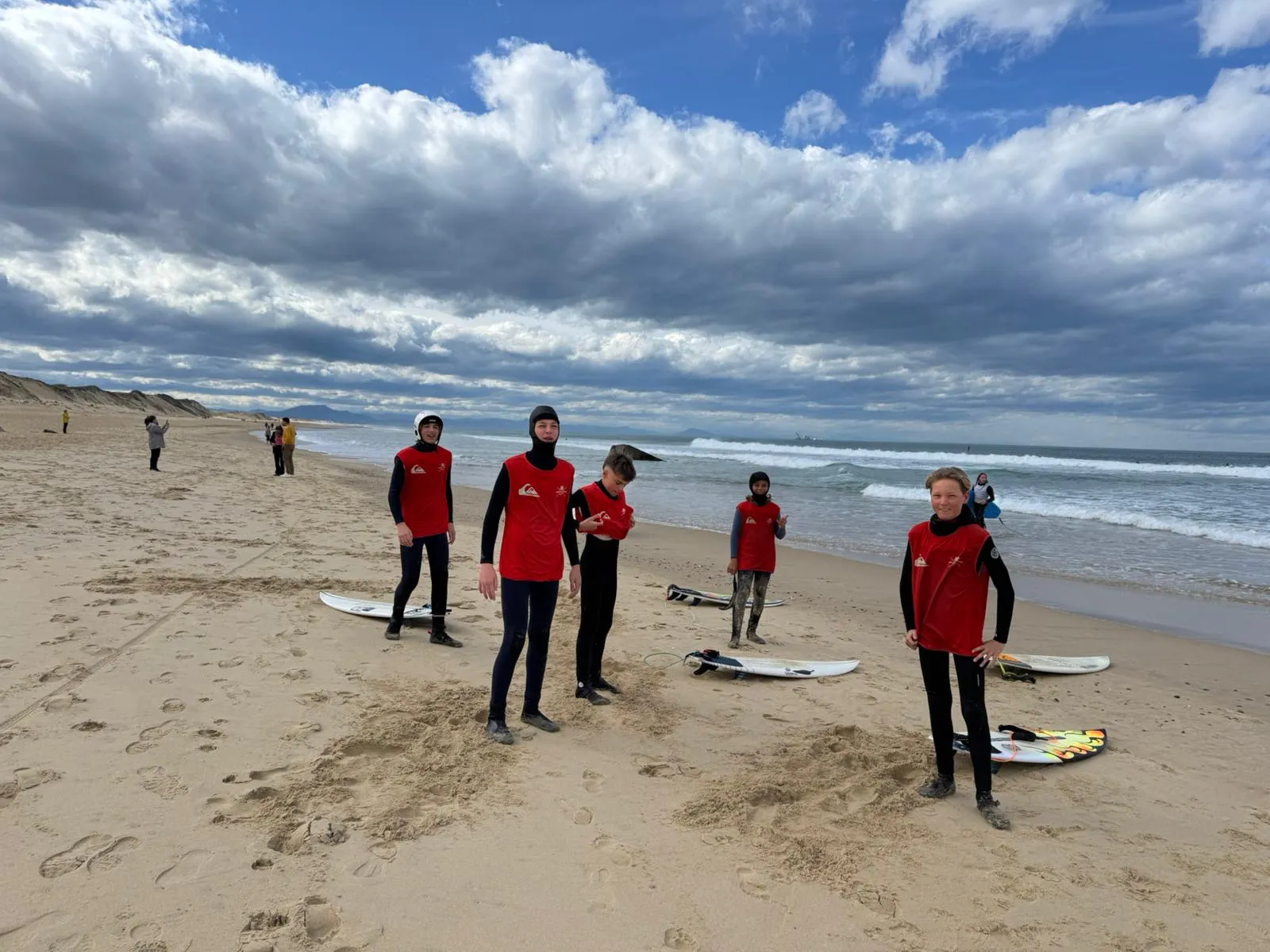 Cours de surf adulte à Capbreton