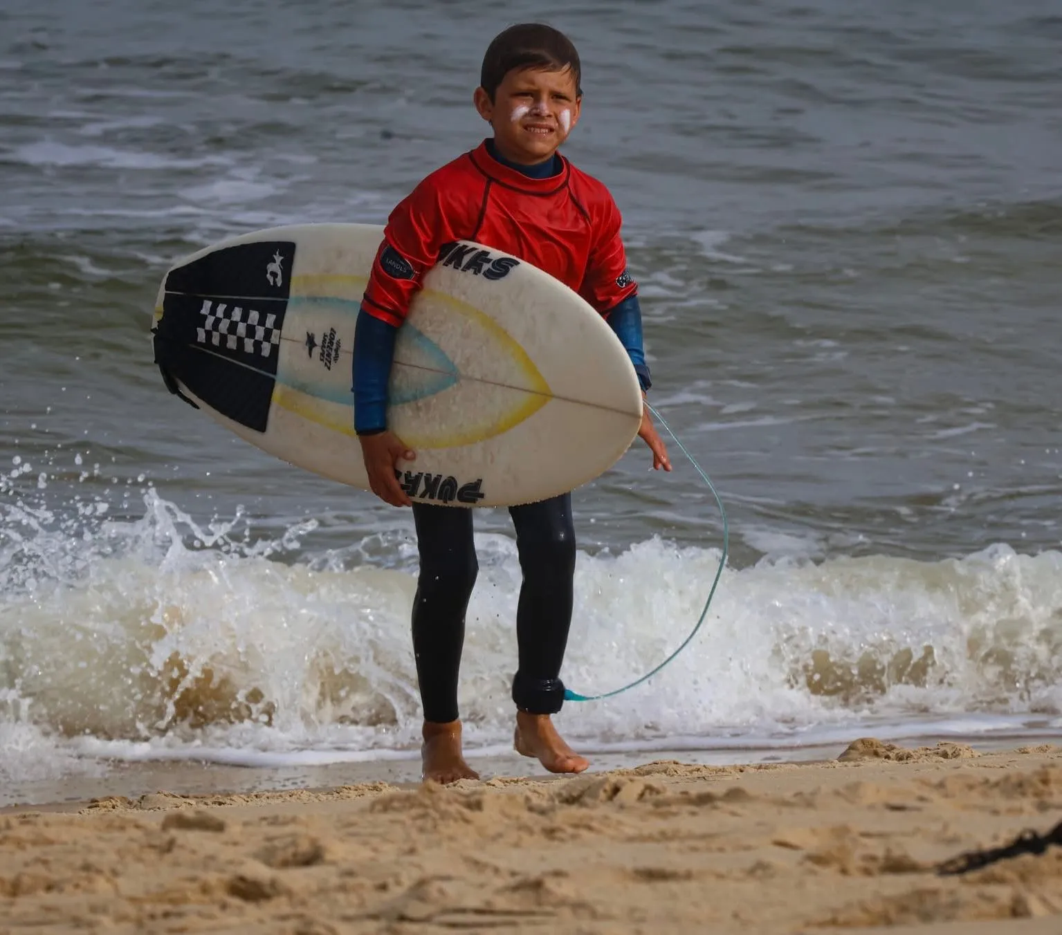 Cours de surf enfants Santocha Capbreton