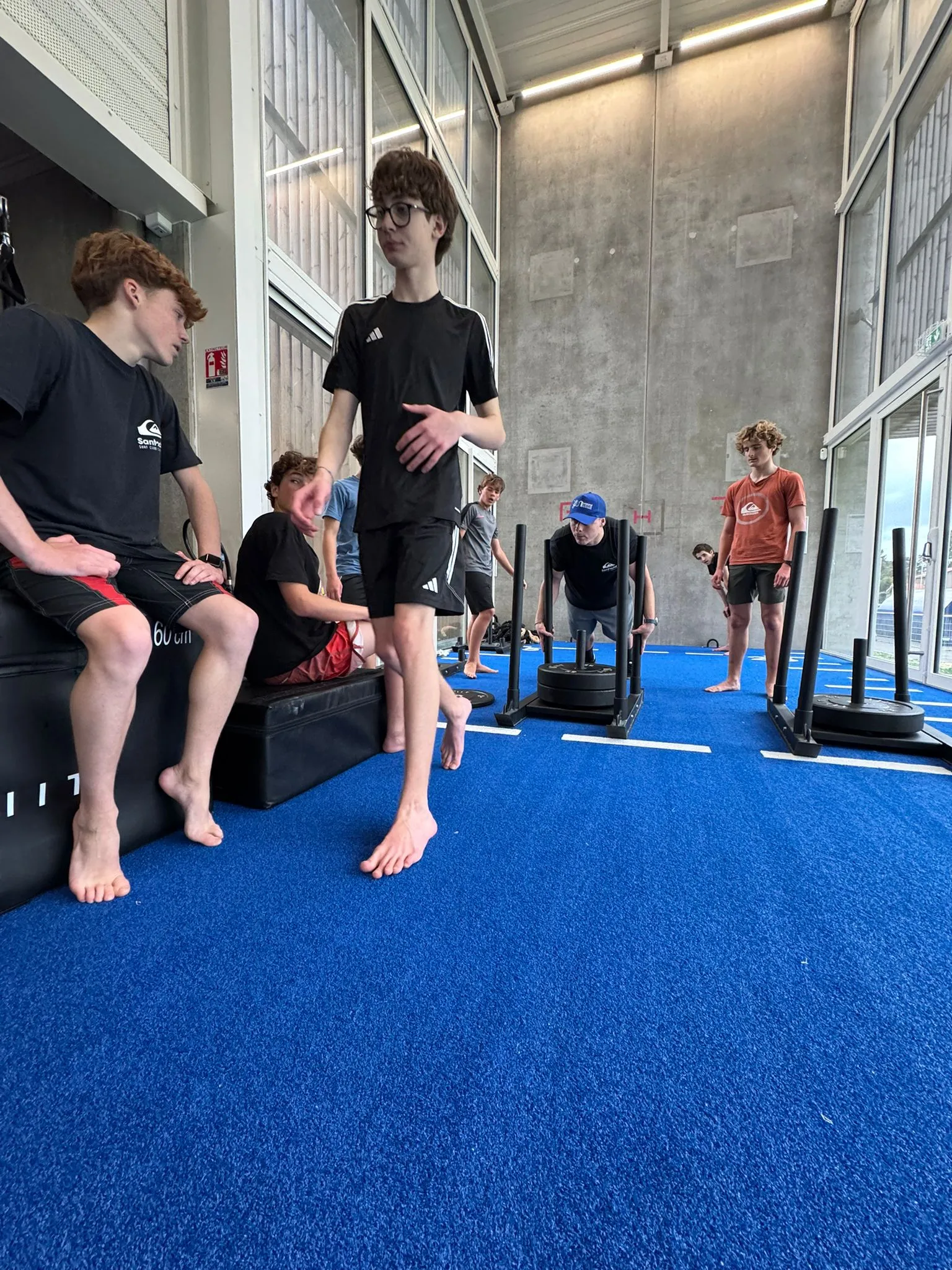 Coaching physique des surfeurs compétiteurs au Pôle Haute Performance