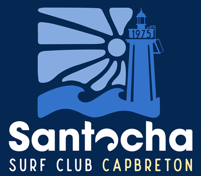 Nouveau logo Santocha Surf Club 2025